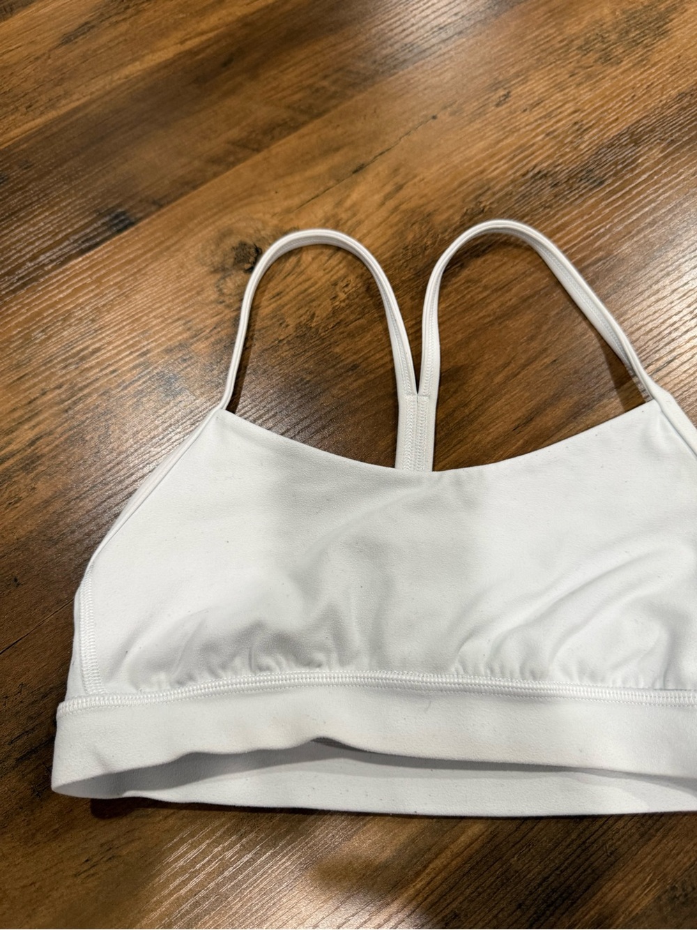 lululemon athletica White Double-Strap Swim Bralette